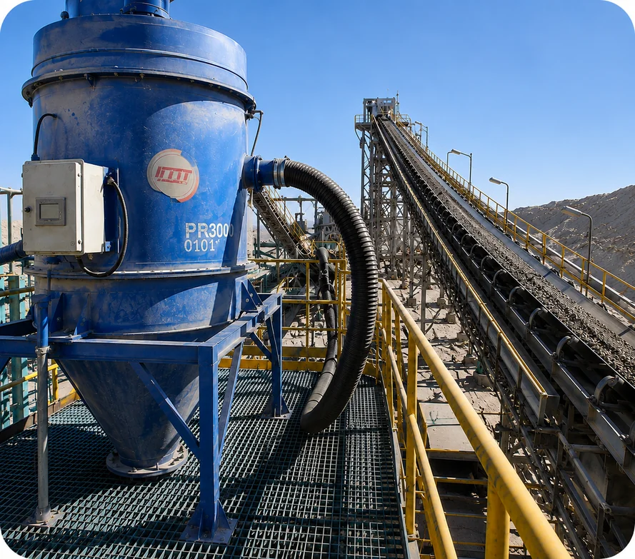 Aspiración en minería